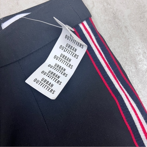 Urban Outfitters black pants with side red stripes small - Picture 7 of 13